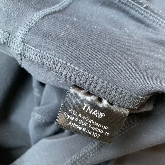 Aritzia TNA Atmosphere 7/8 Leggings Spandex mid rise Skinny leg ankle Black XS - Picture 12 of 16